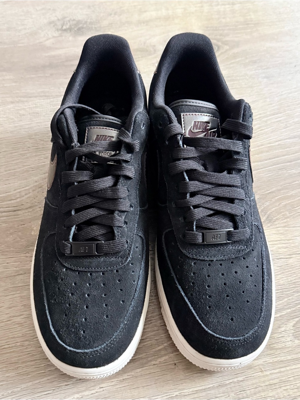 Nike Air Force 1 Low '07 Eggplant Swoosh HJ4401-002 Size 9